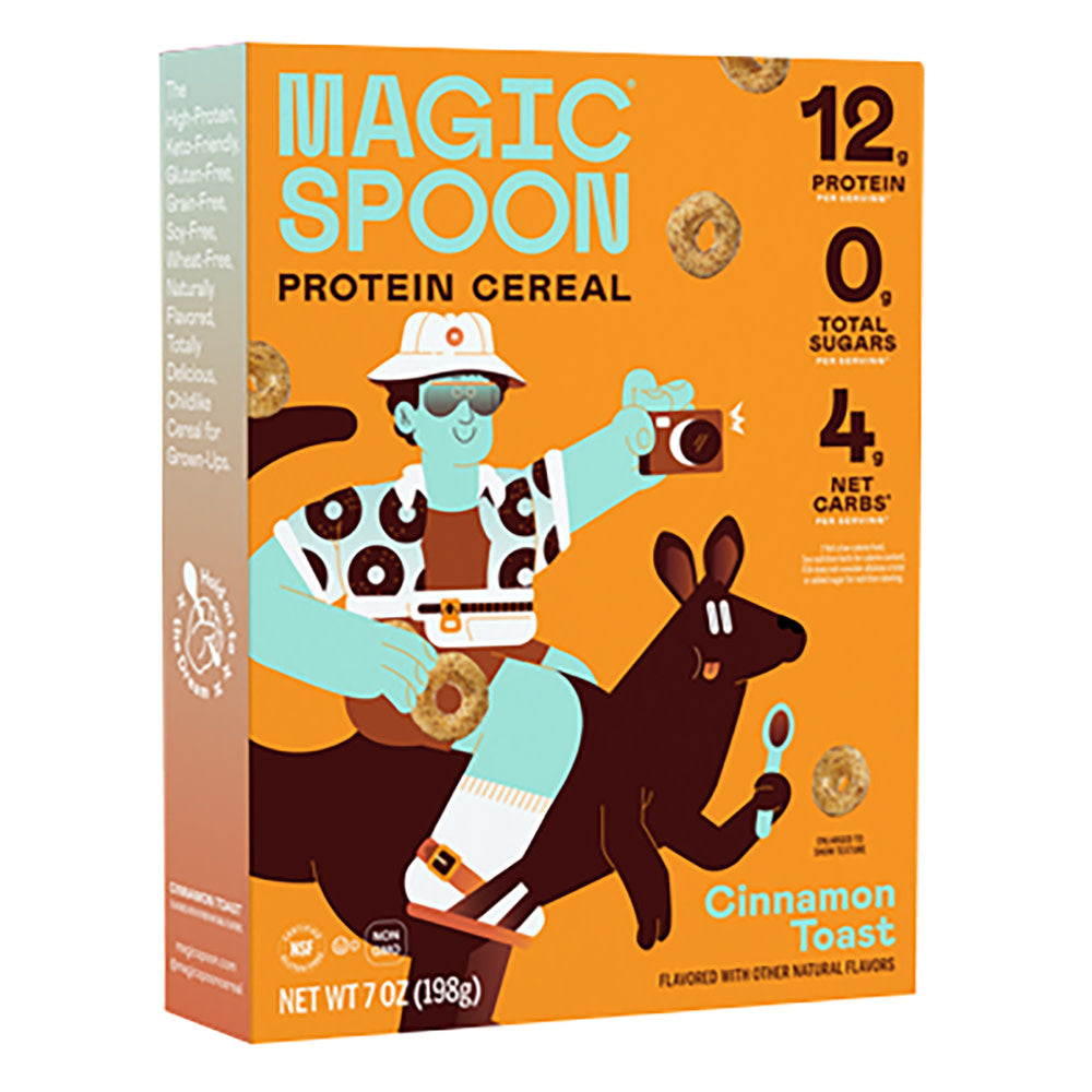 Wholesale Magic Spoon Cinnamon Toast Cereal 7 Oz Box- Bulk