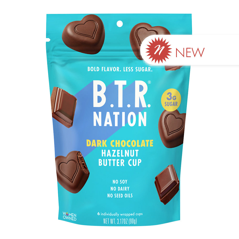 Wholesale B.T.R Nation - Butter Cup - Hazelnut Dark - 3.17Oz- Bulk
