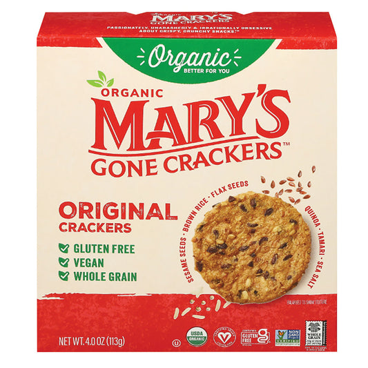 Wholesale Marys Gone Crackers Original 4Oz- Bulk