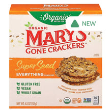 Wholesale Mary'S Gone Crackers Super Seed Everything Crackers 4 Oz Box- Bulk