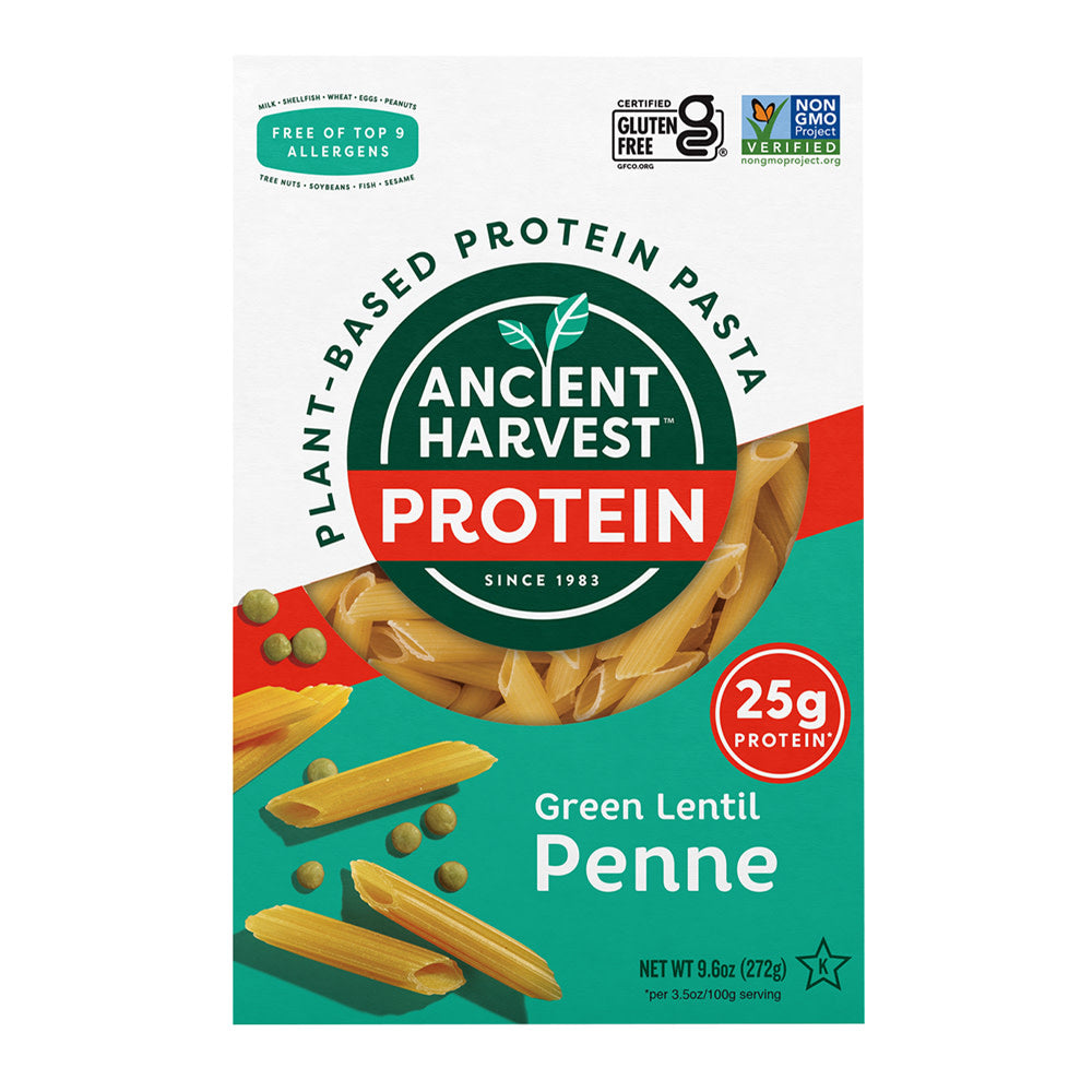 Wholesale Ancient Harvest Pow Pasta Grain Lentil Penne 9.6 Oz Box- Bulk