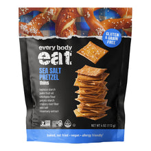 Wholesale Every Body Eat - Pretzel Thins Sea Salt - 4Oz- Bulk