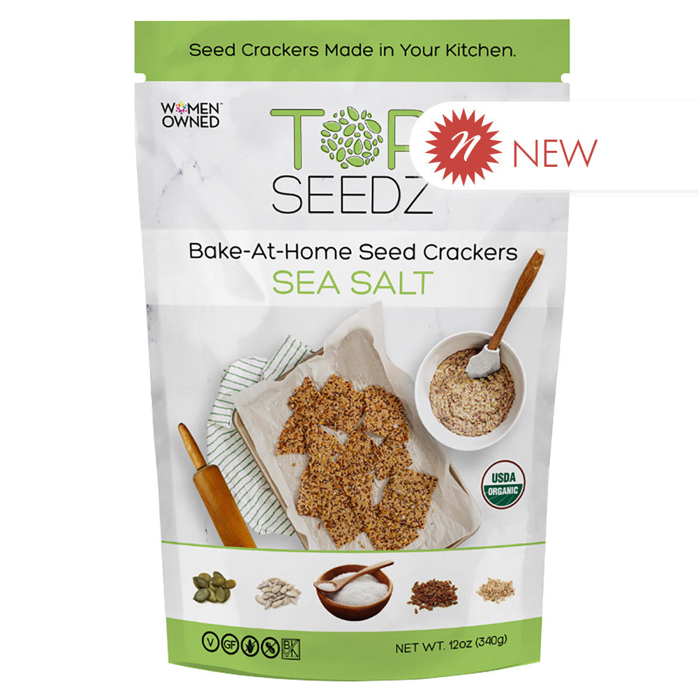 Wholesale Top Seedz - Bake At Home Cream Mix Sea Salt - 12Oz- Bulk