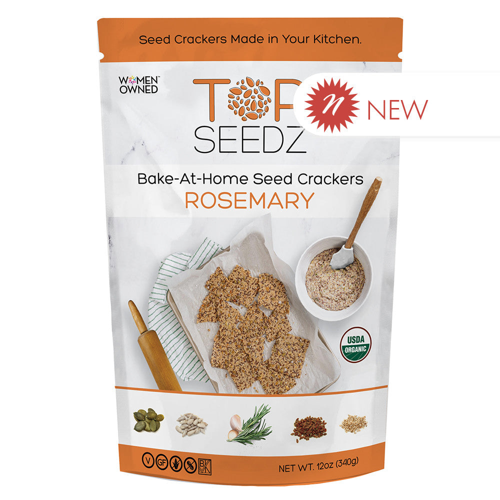 Wholesale Top Seedz - Bake At Home Cream Mix Rosemary - 12Oz- Bulk