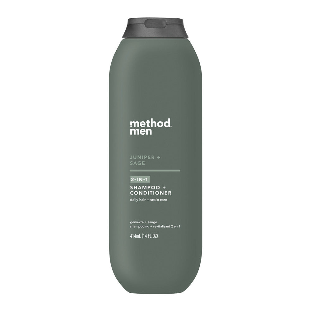 Wholesale Method 2-N-1 Juniper Sage 14 Oz Men'S Shampoo & Conditioner- Bulk