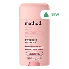 Wholesale Method - Deodornt - Pure Peace - 2.65Oz- Bulk