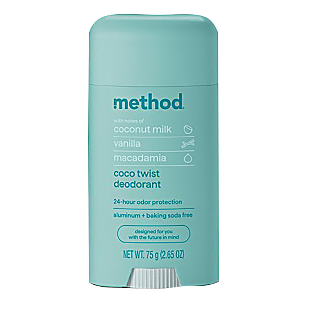 Wholesale Method Coco Twist Deodorant 2.65 Oz Tube- Bulk