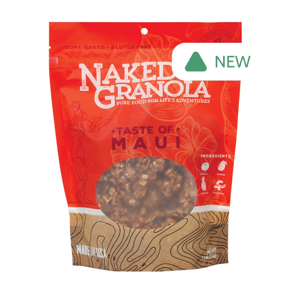 Wholesale Naked Granola Taste Of Maui Bagged Granola 11 Oz Pouch- Bulk