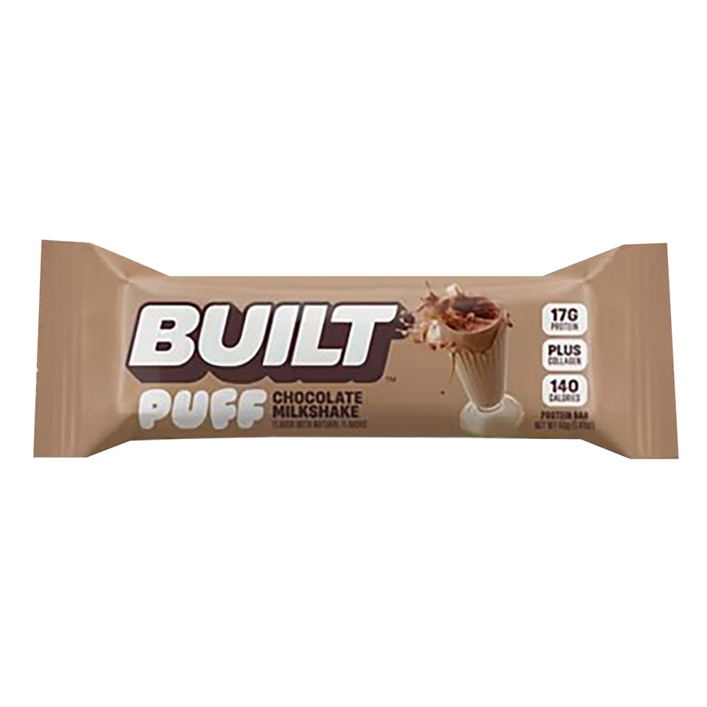 Wholesale Built Puff Chocolate Milkshake 1.41 Oz Bar- Bulk