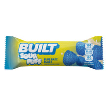 Wholesale Built - Puff Sour Protein Bar Blue Raspberry - 1.4Oz- Bulk