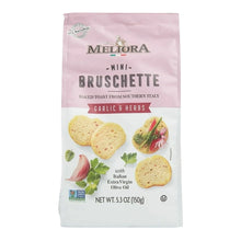 Wholesale Meliora Garlic And Herb Bruschette 5.3 Oz Bag- Bulk