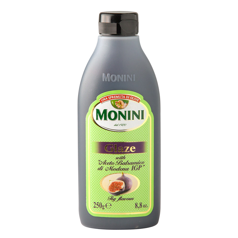 Monini Fig Flavored Balsamic Glaze 8.8 Oz Bottle