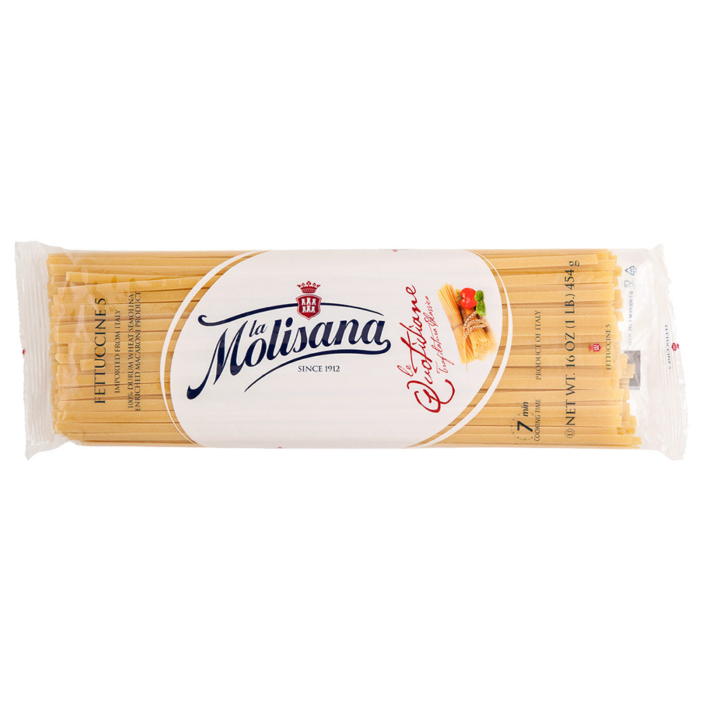 Wholesale La Molisana Fettuccine Pasta 16 Oz Bag # 5- Bulk