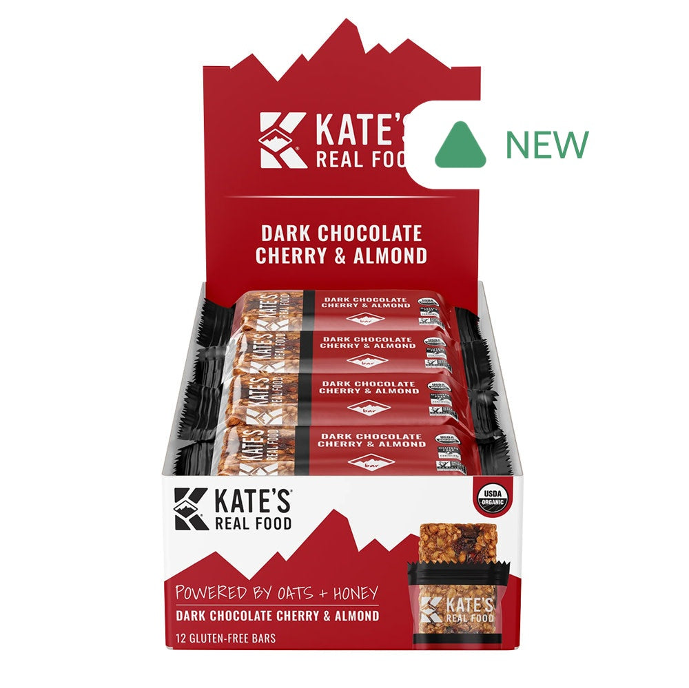 Wholesale Kate'S Real Food Dark Chocolate Cherry Almond 2.2 Oz Bar- Bulk