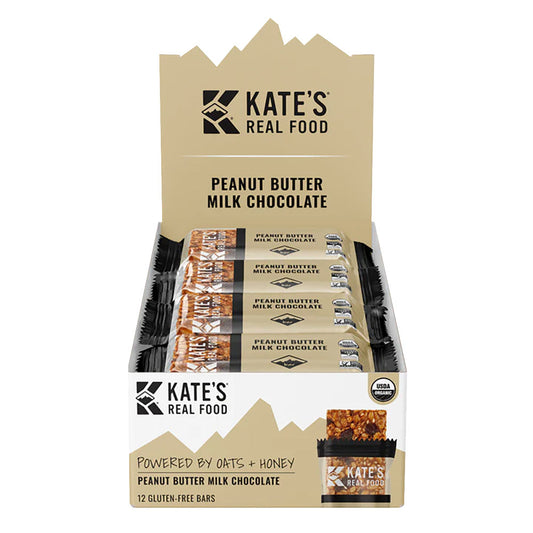 Wholesale Kate'S Real Food Peanut Butter Milk Chocolate 2.2 Oz Bar- Bulk