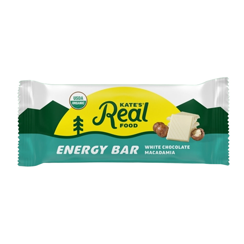Wholesale Kate'S Real Food White Chocolate Macadamia Nut Bar 2.2 Oz- Bulk