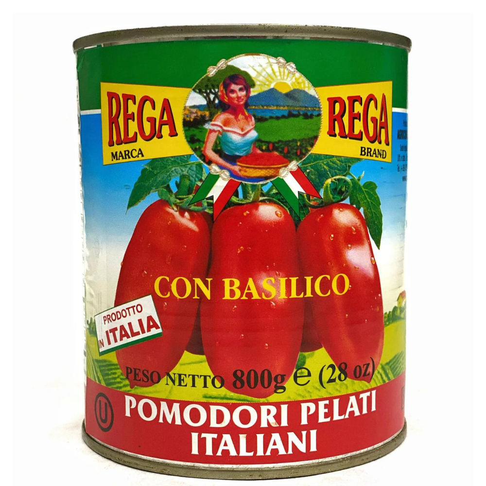 Wholesale Rega Case Italian Whole Peeled Tomatoes- Bulk