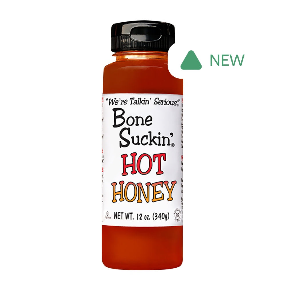 Wholesale Bone Suckin’ Hot Honey 12 Oz Bottle- Bulk