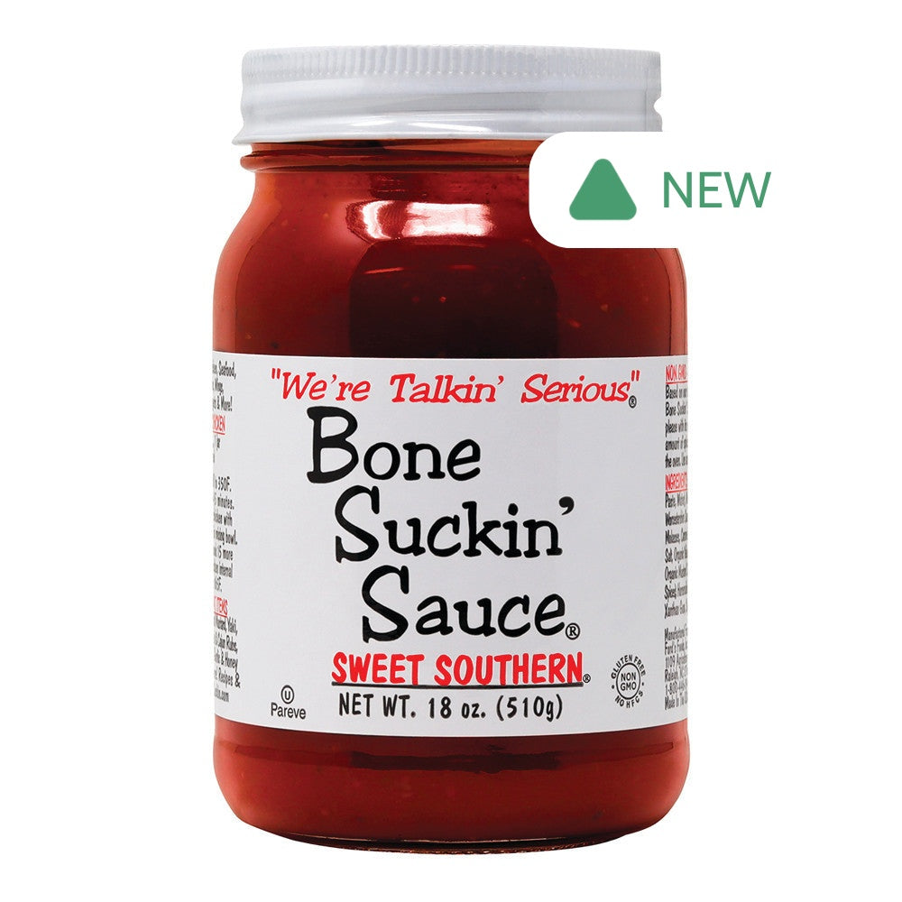Wholesale Bone Suckin' Sweet Southern Sauce 18 Oz Jar- Bulk