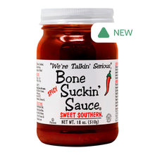 Wholesale Bone Suckin' Spicy Sweet Southern Sauce 18 Oz Jar- Bulk