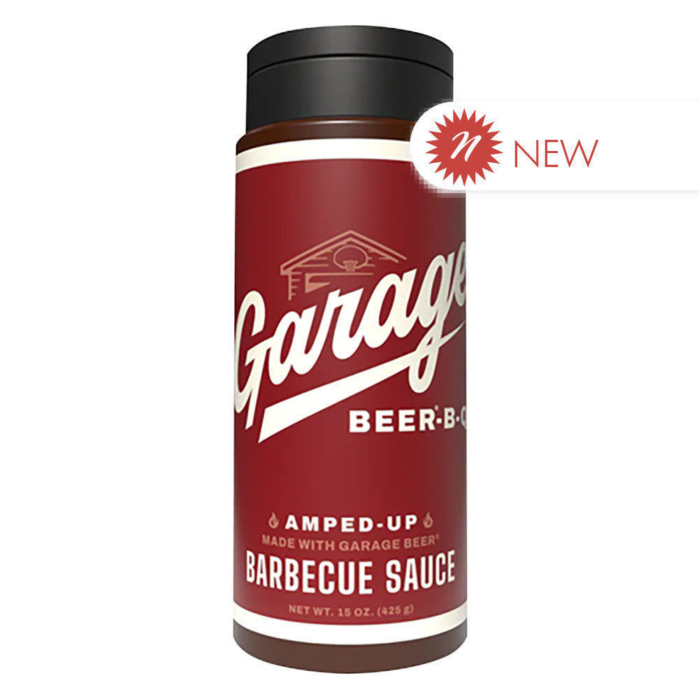 Wholesale Rufus Teague - Garage Beer - Amp Up Barbecue Sauce - 15Oz- Bulk