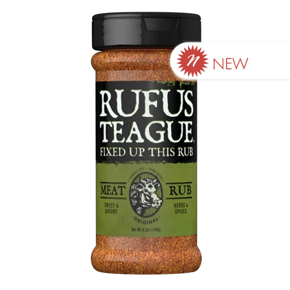 Wholesale Rufus Teague - Meat Rub - 6.5Oz- Bulk