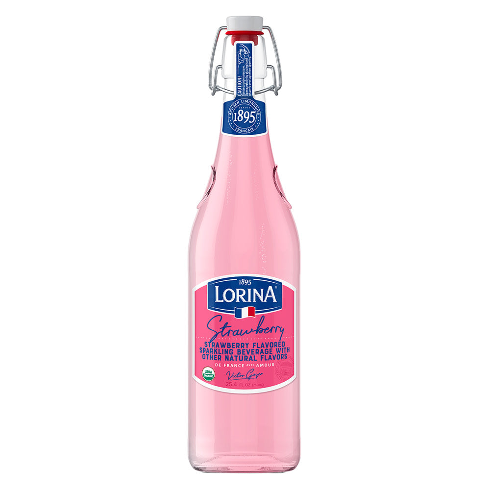 Wholesale Lorina - Sparkling Strawberry - 25.4Oz- Bulk
