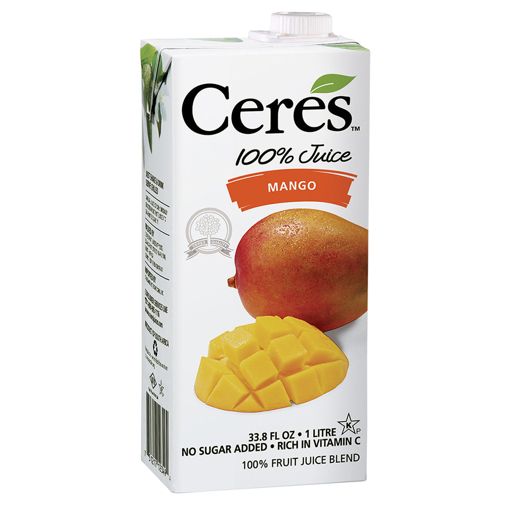 Wholesale Ceres Mango Juice 33.8 Oz Box- Bulk