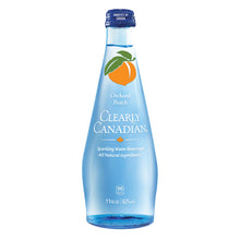 Wholesale Clearly Canadian Orchard Peach Sparkling Water 11 Oz Bottle- Bulk