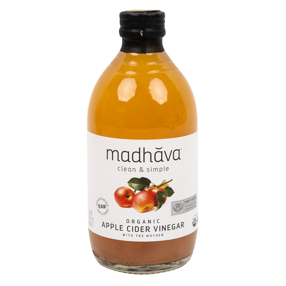 Wholesale Madhava - Organic Apple Cider Vinegar - 16.9Oz- Bulk