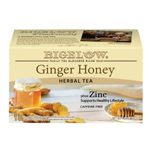 Wholesale Bigelow - Ginger Honey Zinc Herbal Tea - 18Ct - Pk6- Bulk