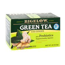 Wholesale Bigelow Green Tea With Ginger & Probiotics 18 Ct Box- Bulk