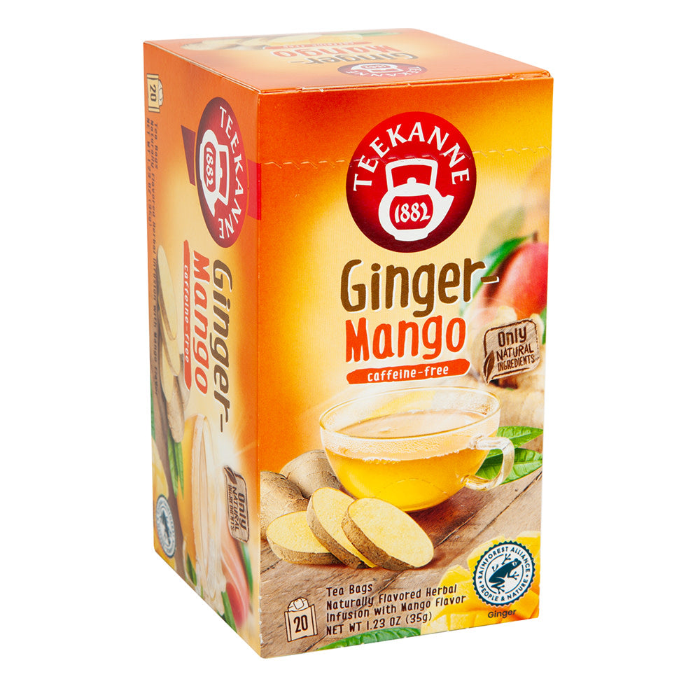 Wholesale Teekanne Ginger Mango Teabags 20 Ct Box- Bulk