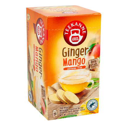 Wholesale Teekanne Ginger Mango Teabags 20 Ct Box- Bulk