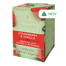 Wholesale Taylors Of Harrogate - Strawberry &Van Green Tea - 20Ct- Bulk