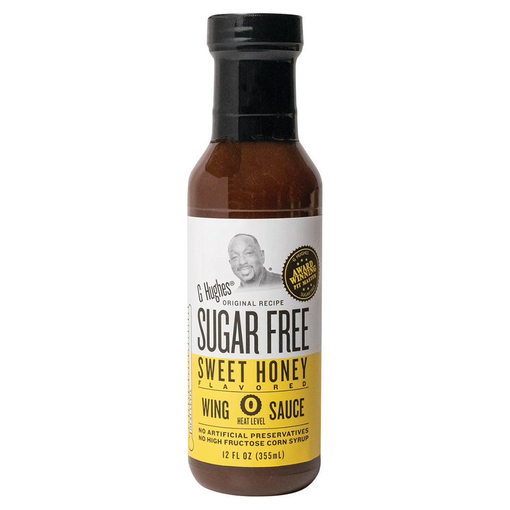 Wholesale G Hughes Sugar Free Sweet Honey Wing Sauce 12 Oz Bottle- Bulk