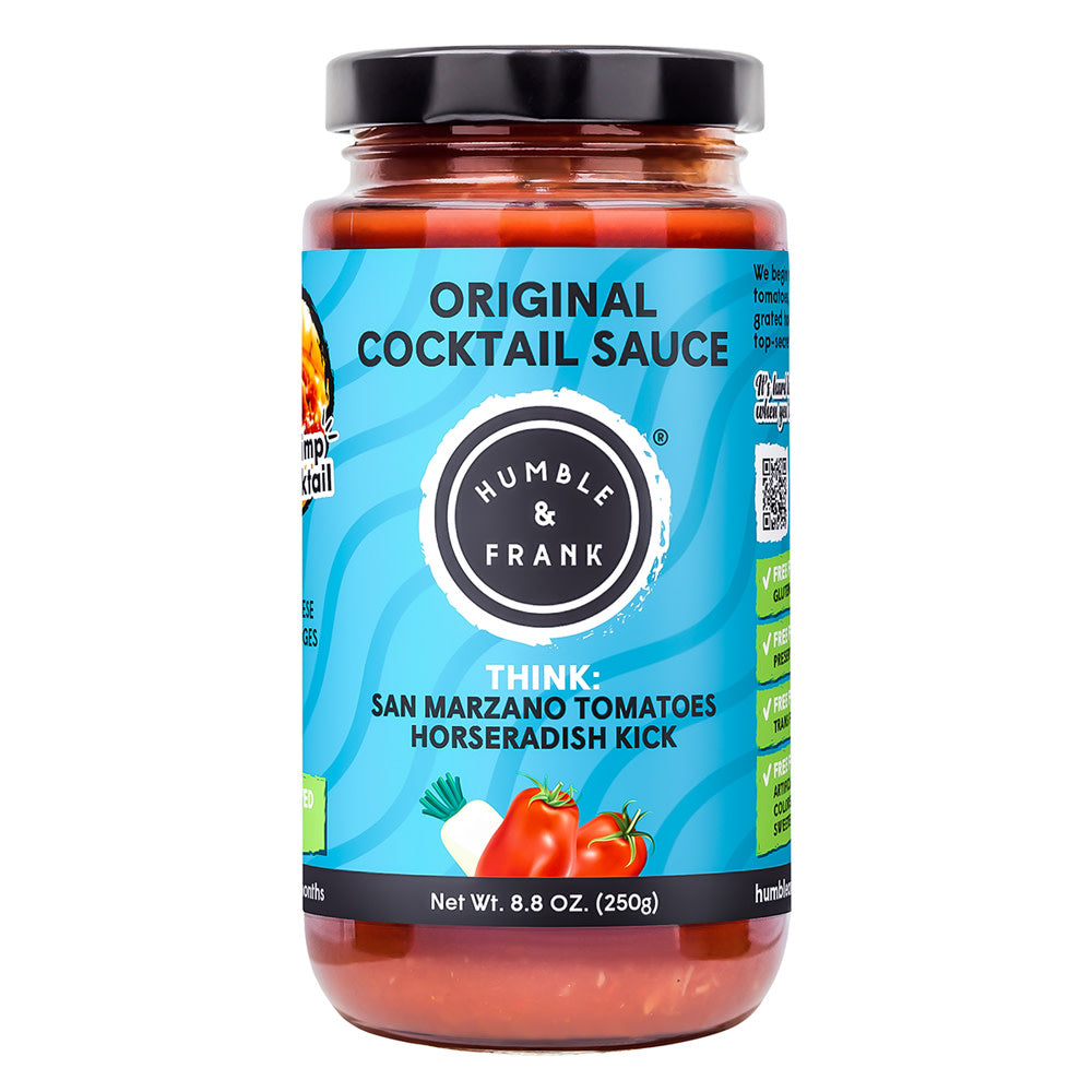 Wholesale Humble & Frank Original Cocktail Sauce 8.8 Oz Jar- Bulk