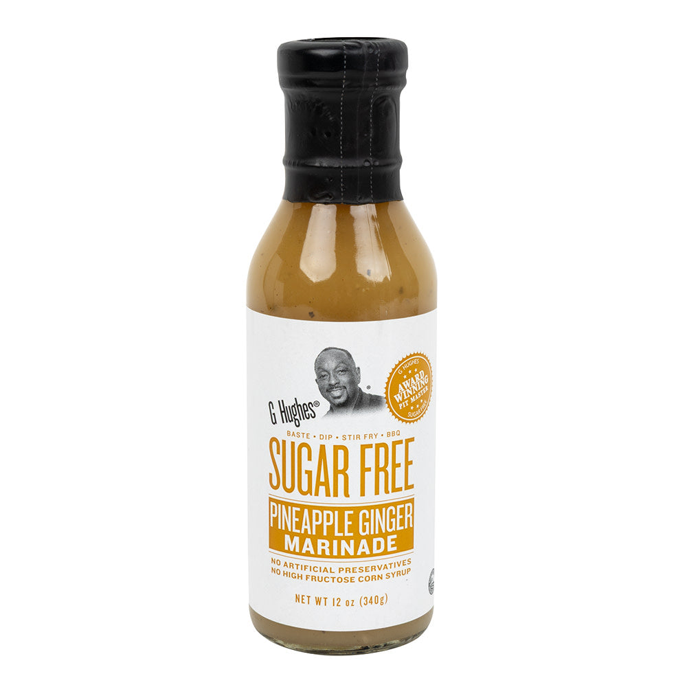 Wholesale G Hughes Sugar Free Pineapple Ginger Marinade 12 Oz Bottle- Bulk