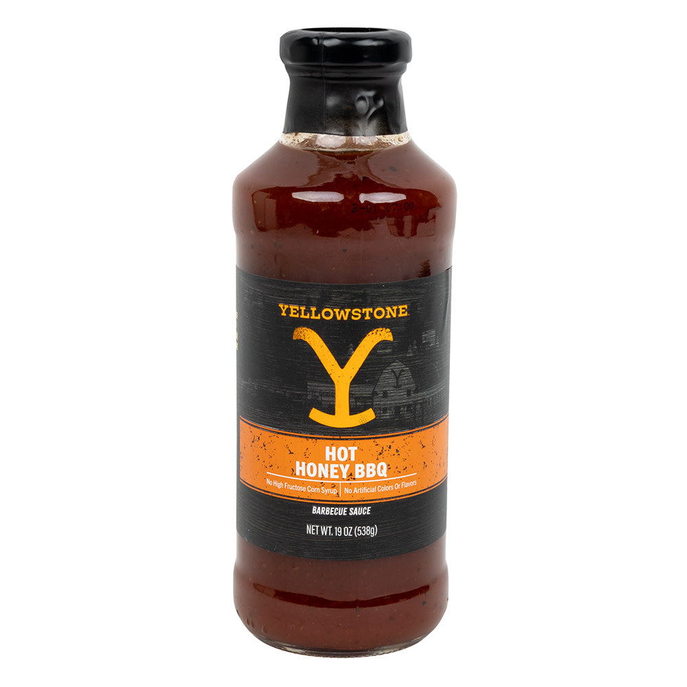 Wholesale Yellowstone Hot Honey Bbq Sauce 19 Oz Bottle- Bulk