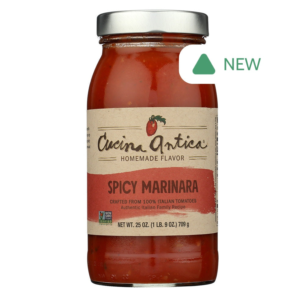 Wholesale Cucina Antica - Spicy Marinara Sauce - 25Oz - Pk6- Bulk