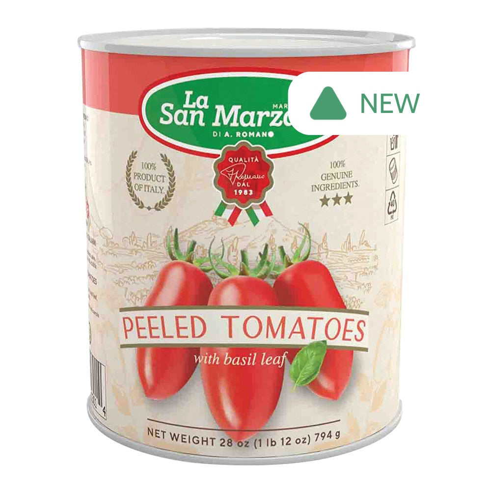 Wholesale La San Marzano Canned Peeled Tomatoes 28 Oz Can- Bulk
