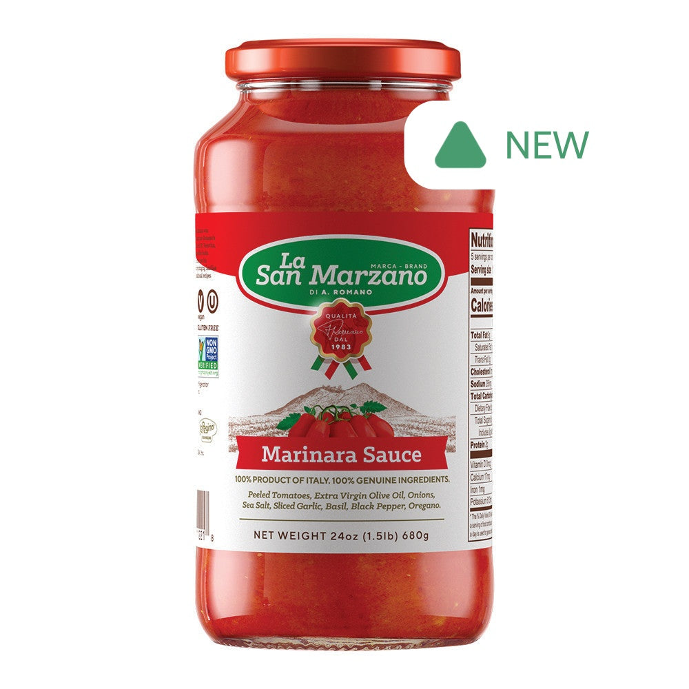 Wholesale La San Marzano Marinara Sauce 24 Oz Jar- Bulk