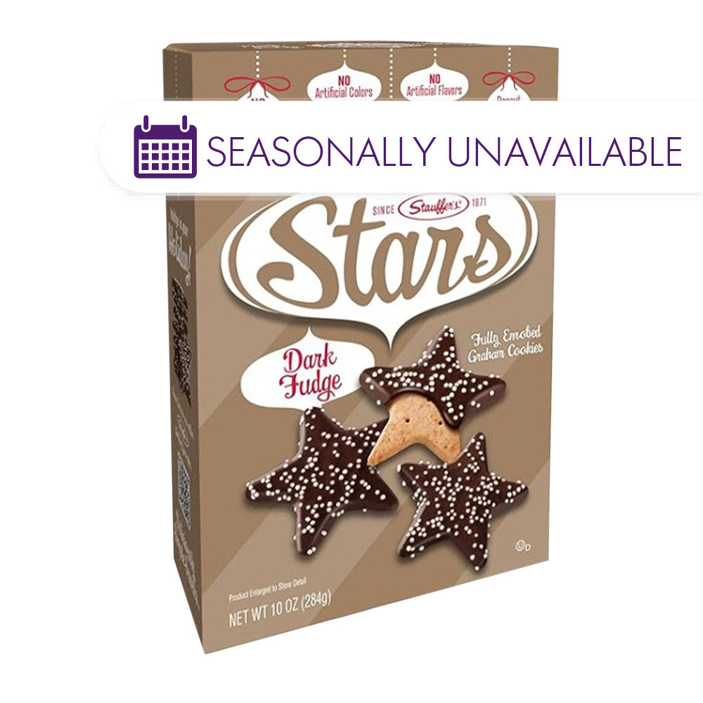 Wholesale Stauffer’S Stars Dark Fudge 10 Oz Box- Bulk