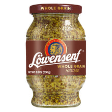 Wholesale Lowensenf Whole Grain Mustard 8.8 Oz Jar- Bulk