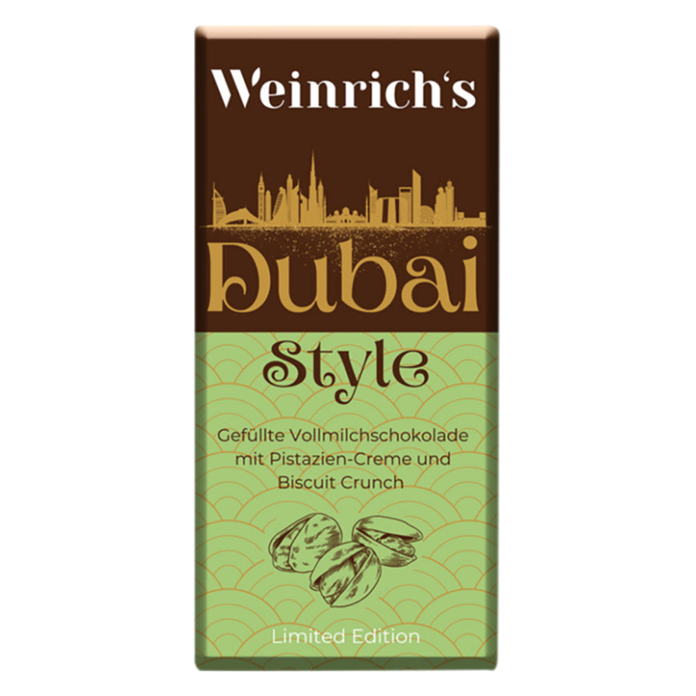Wholesale Weinrich'S - Dubai Style Chocolate Bar - 3.5Oz- Bulk
