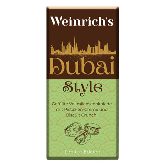 Wholesale Weinrich'S - Dubai Style Chocolate Bar - 3.5Oz- Bulk