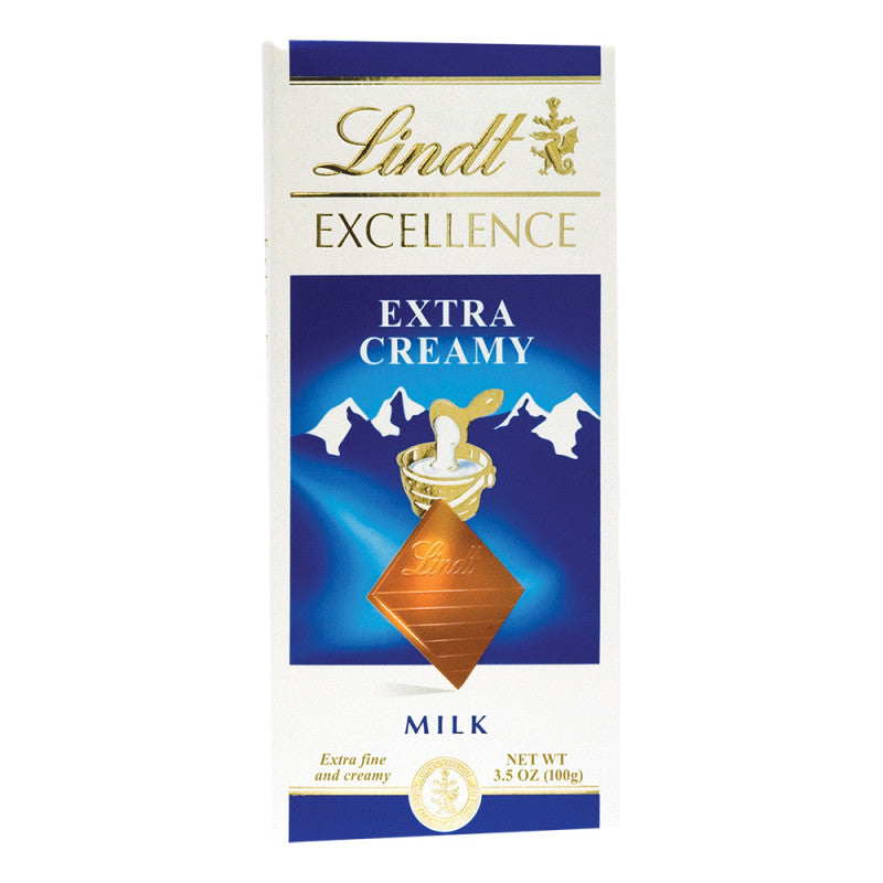 Wholesale Lindt Excellence Extra Creamy Milk Chocolate 3.5 Oz Bar- Bulk