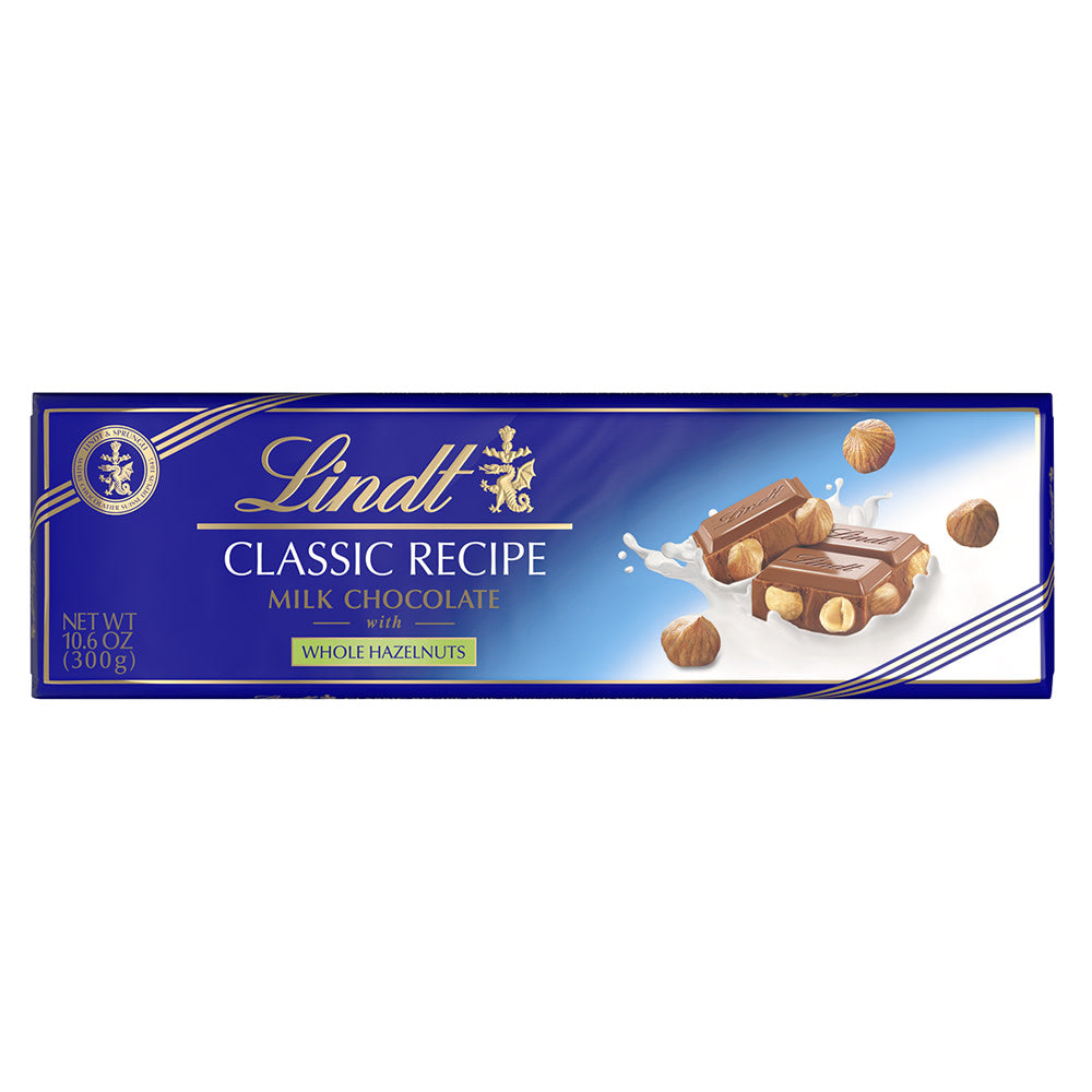 Wholesale Lindt Swiss Milk Chocolate Hazelnut 10.6 Oz Bar- Bulk