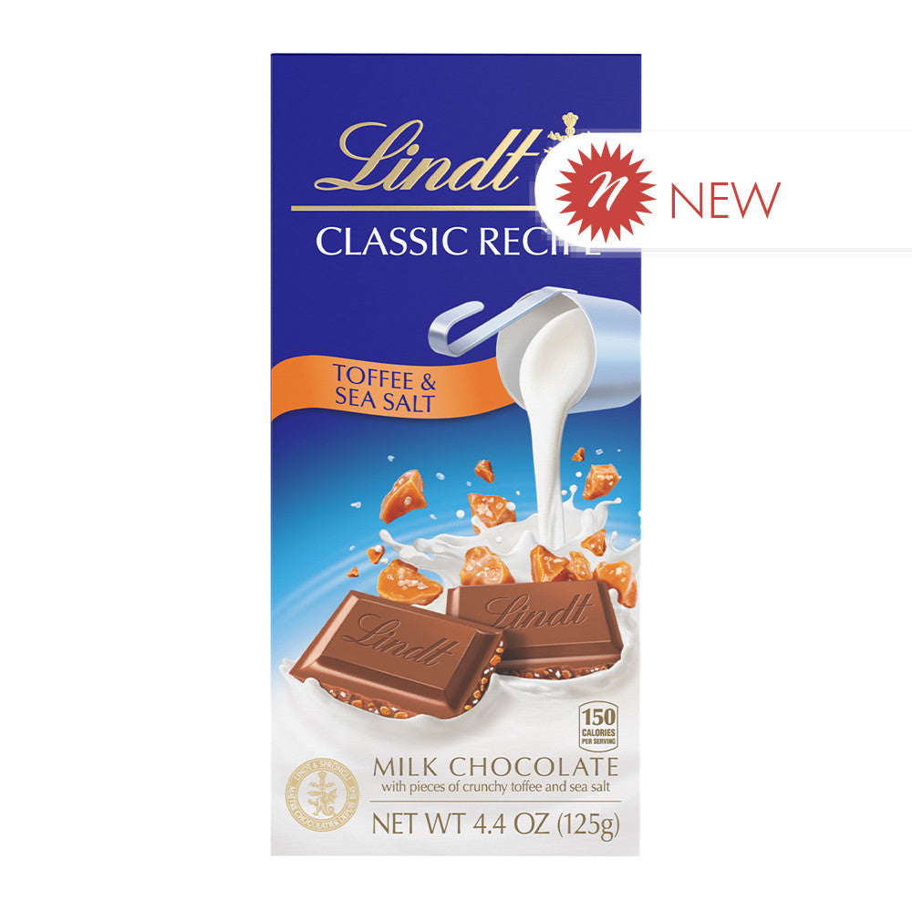Wholesale Lindt - Classic - Toffee Sea Salt - 4.4Oz - 12Ct- Bulk