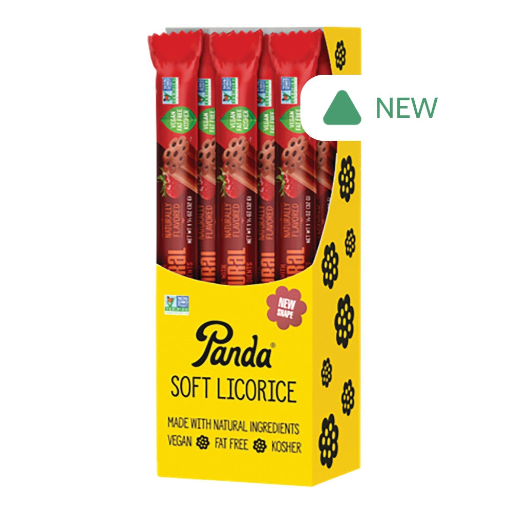 Wholesale Panda Strawberry Licorice Bars 1.1 Oz- Bulk